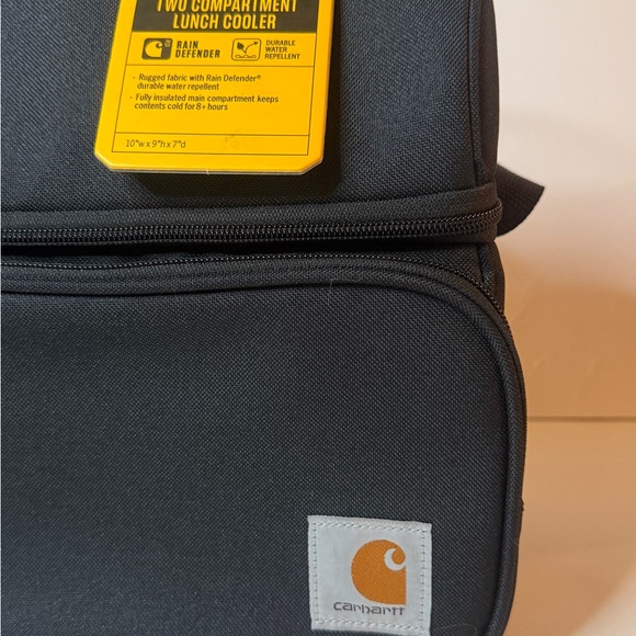 Carhartt Black Lunch Bag with Handle - Picture 2 of 4